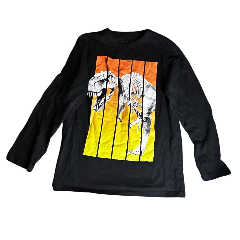 Place Black and Orange Graphic Shirt